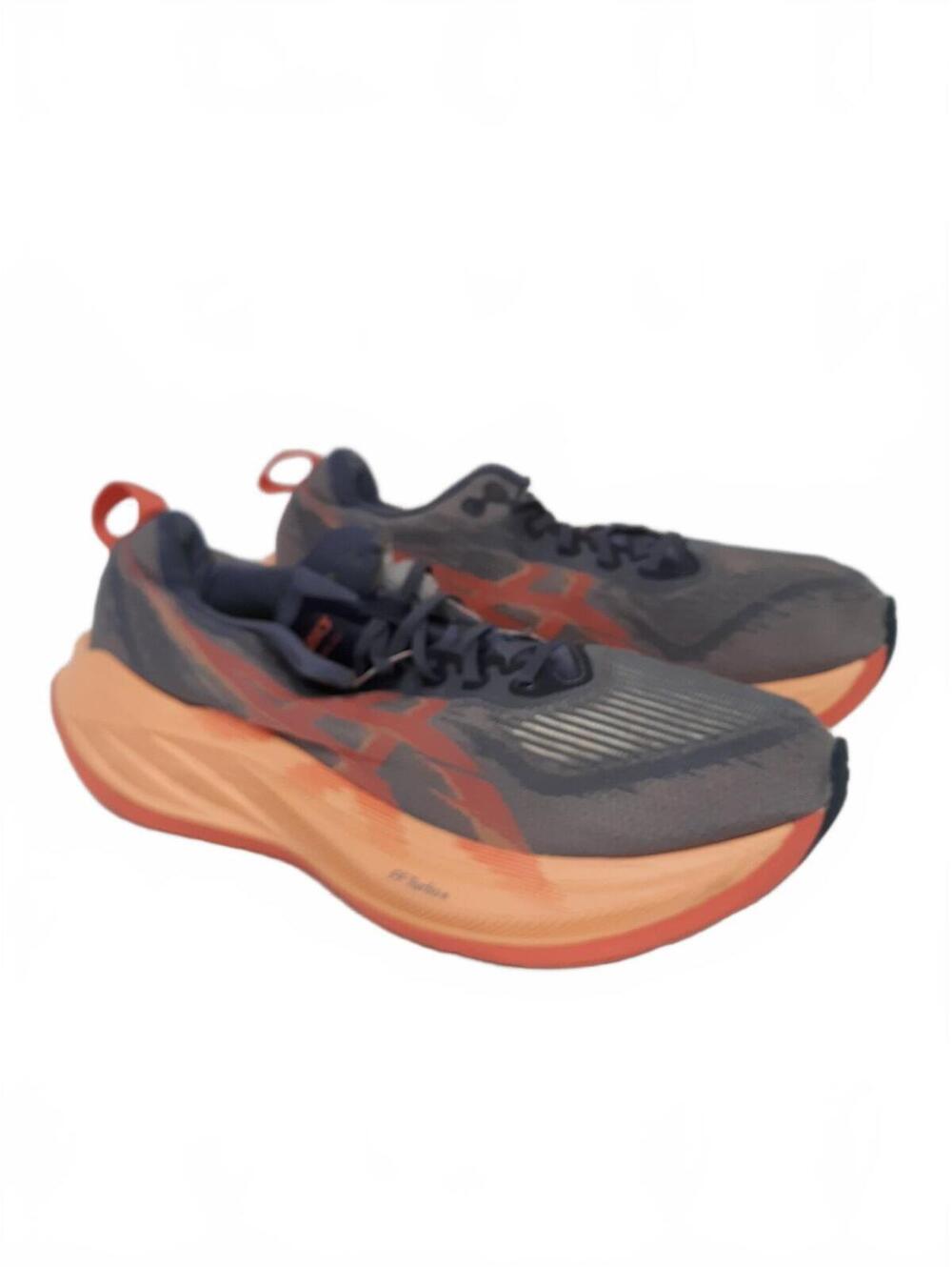 ASICS Superblast 2 Grey Orange 1013A142 Mens Size 11